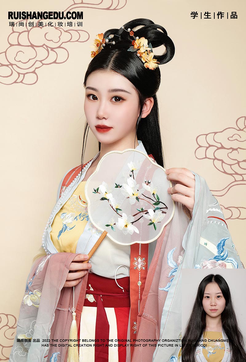 瑞尚创美化妆培训 影视班11月学员作品