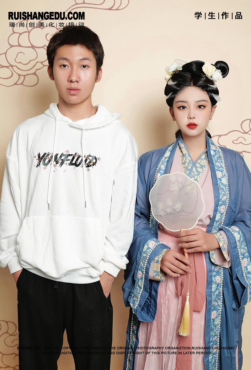 瑞尚创美化妆培训 影视班11月学员作品