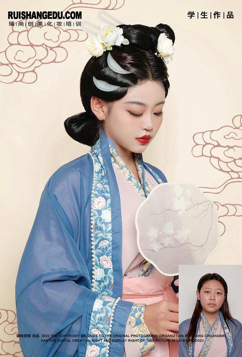 瑞尚创美化妆培训 影视班11月学员作品