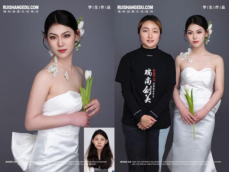 瑞尚创美 · 影楼班11月「鲜花新娘」化妆造型作品展