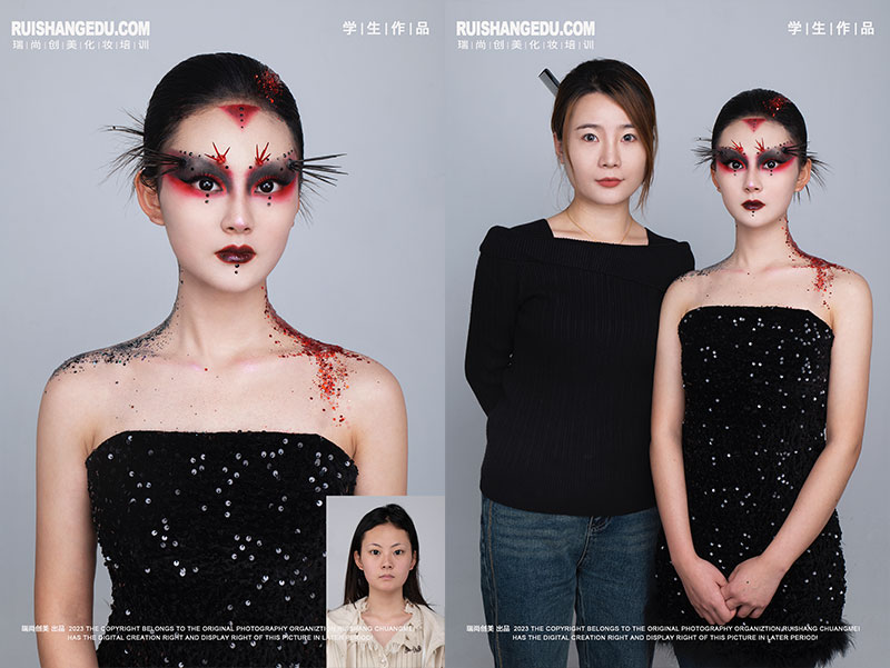 瑞尚创美 · 时尚班11月化妆造型作品展
