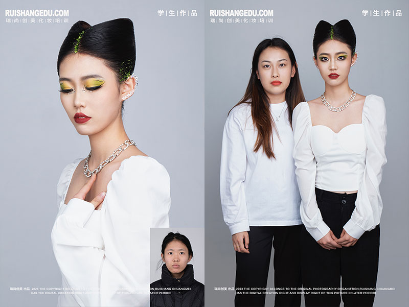 瑞尚创美 · 时尚班11月化妆造型作品展