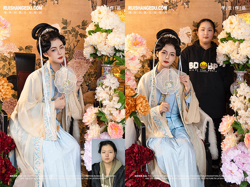 瑞尚创美 · 影视班「唐·宋·明」妆容造型作品展，领略跨越千年的汉服之美