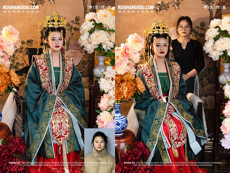 瑞尚创美 · 影视班「唐·宋·明」妆容造型作品展，领略跨越千年的汉服之美