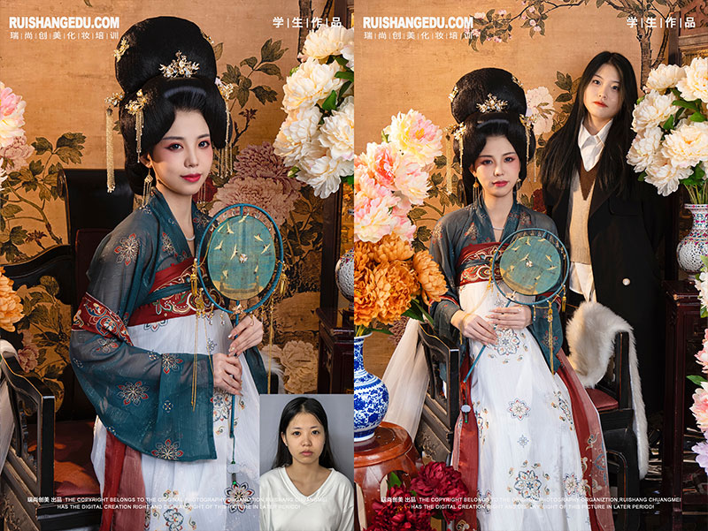 瑞尚创美 · 影视班「唐·宋·明」妆容造型作品展，领略跨越千年的汉服之美