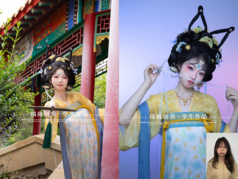 瑞尚创美古风妆造PK赛 | 唐宫萌主VS汉洋折衷，谁是你的心动C位？