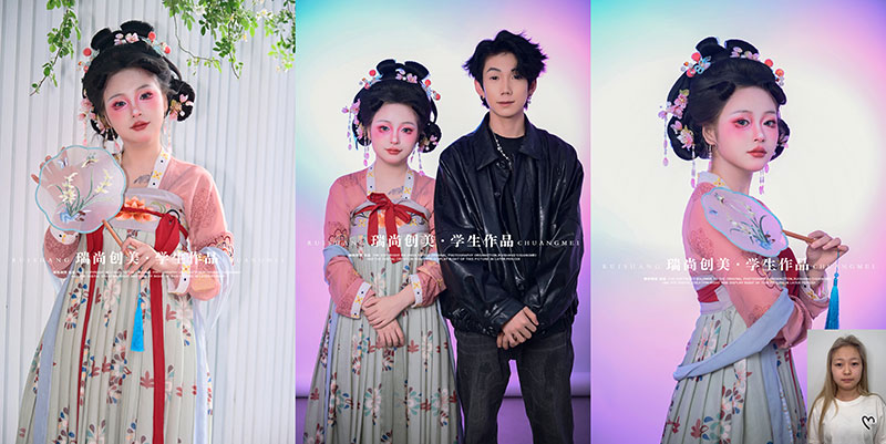 瑞尚创美古风妆造PK赛 | 唐宫萌主VS汉洋折衷，谁是你的心动C位？