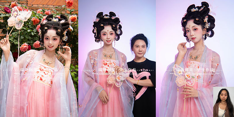 瑞尚创美古风妆造PK赛 | 唐宫萌主VS汉洋折衷，谁是你的心动C位？
