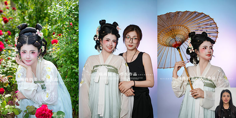 瑞尚创美古风妆造PK赛 | 唐宫萌主VS汉洋折衷，谁是你的心动C位？