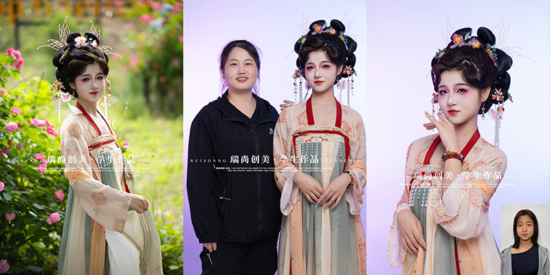 瑞尚创美古风妆造PK赛 | 唐宫萌主VS汉洋折衷，谁是你的心动C位？
