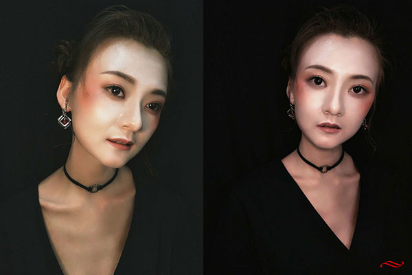 分享:暖色皮肤妆法