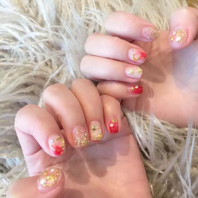连“糙汉子”都心动的元气美甲，清清爽爽美美哒！