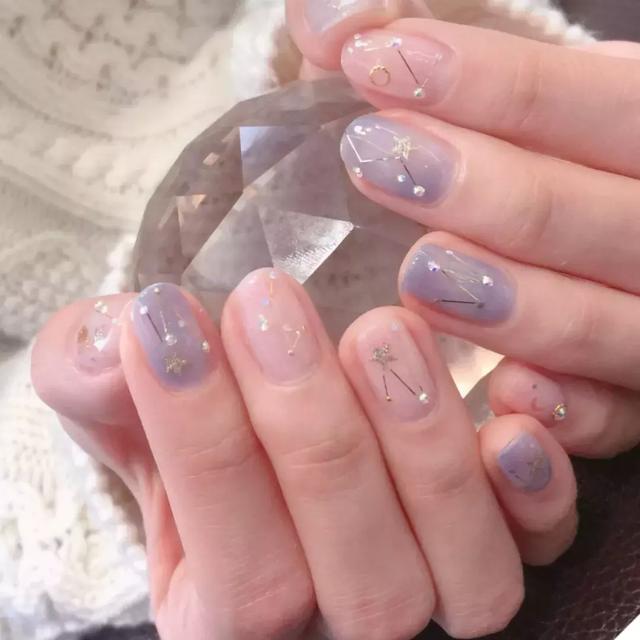 连“糙汉子”都心动的元气美甲，清清爽爽美美哒！