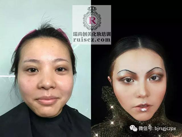 时尚感金属妆容，居然还有三个版本？