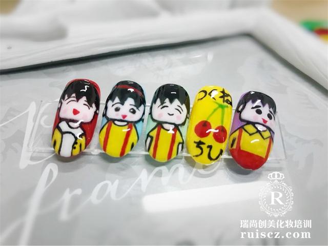 4月美甲学员日常作品展示，0基础照样学得好！