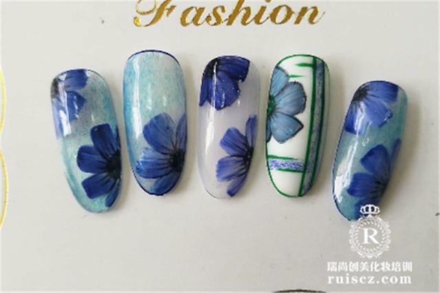 4月美甲学员日常作品展示，0基础照样学得好！