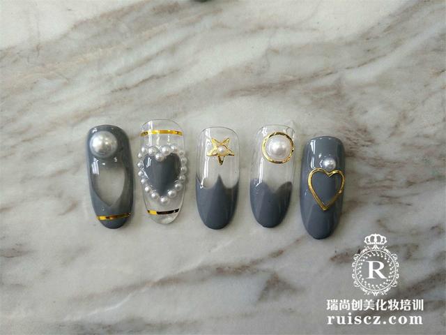4月美甲学员日常作品展示，0基础照样学得好！
