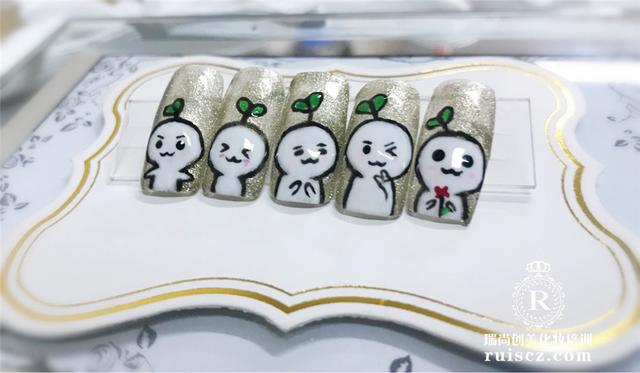 4月美甲学员日常作品展示，0基础照样学得好！
