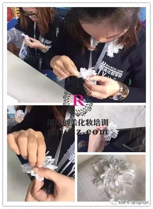 化妆师必备的高配手艺活儿,高端饰品制作