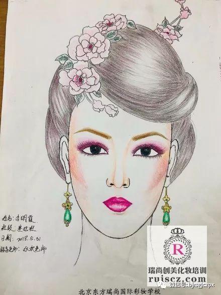 瑞尚创美:学员5月份月考作品欣赏