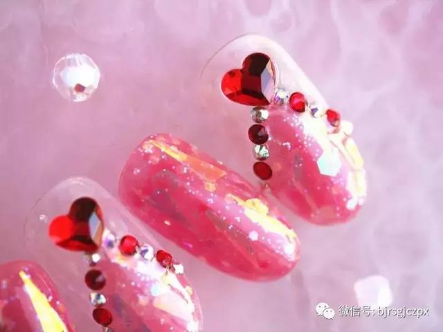 超甜的七夕美甲,妆点你的桃花运~