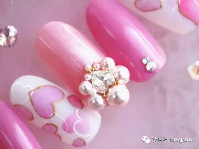 超甜的七夕美甲,妆点你的桃花运~