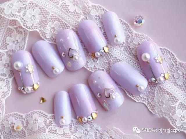 超甜的七夕美甲,妆点你的桃花运~