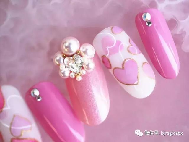 超甜的七夕美甲,妆点你的桃花运~