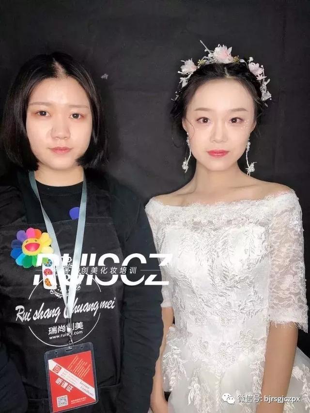 学员月考|基础班新娘造型,不同的灵感不同的诠释!
