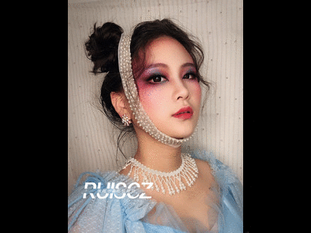 色彩艺术强势回归,多元化另类彩色烟熏妆