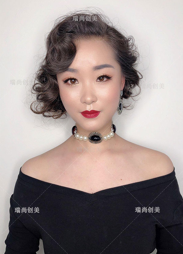 梦露晚宴妆