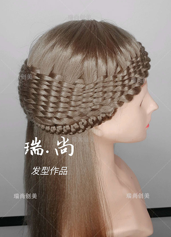 高级盘发
