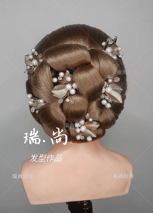 高级盘发
